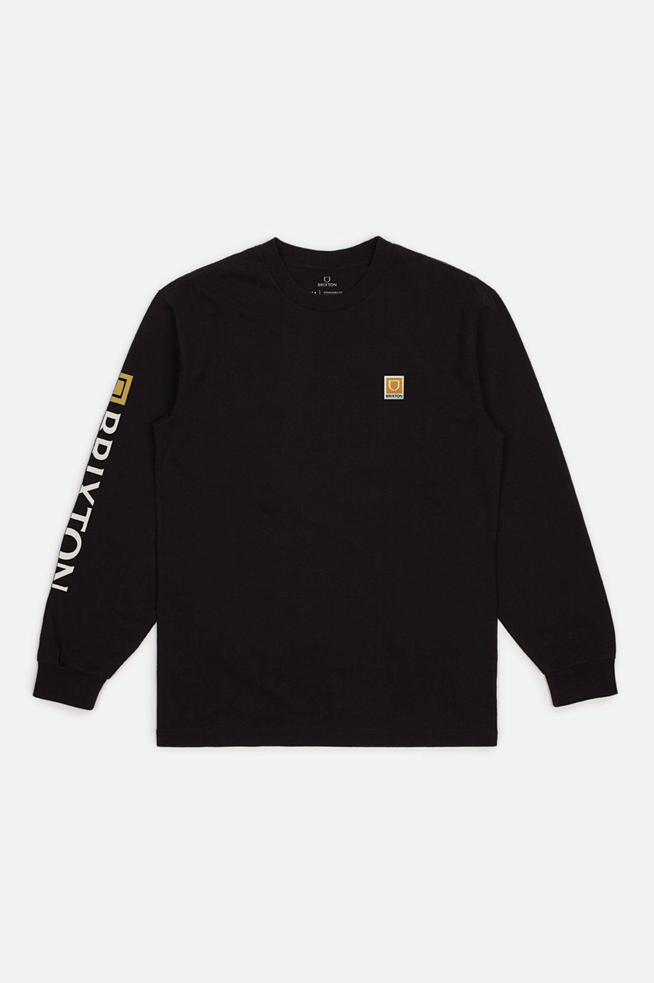 Αριστος ανδρικα Brixton Beta II L/S Standard μαυρα | 36541-ZBHG