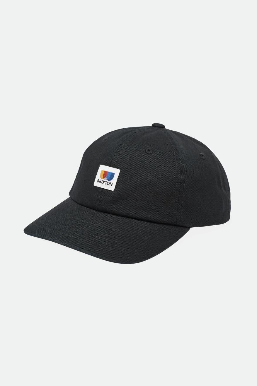 Caps ανδρικα Brixton Alton LP Cap μαυρα ασπρα | 63295-RLOG