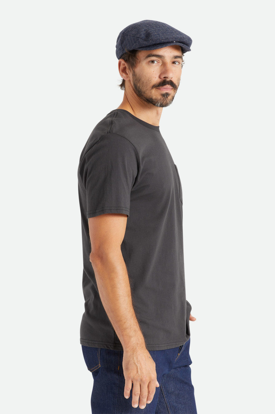 Αριστος ανδρικα Brixton Basic S/S Pocket μαυρα | 26875-AGBD