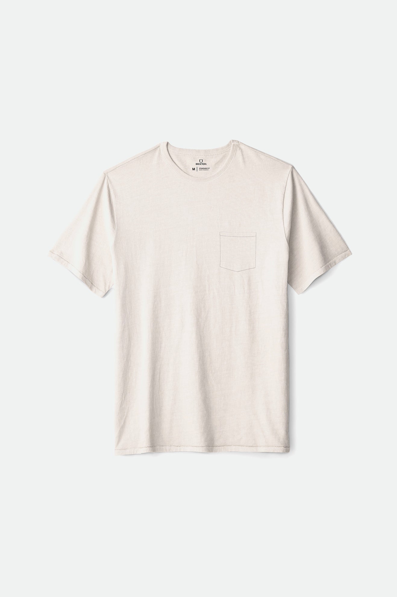 Αριστος ανδρικα Brixton Basic S/S Pocket ασπρα | 61745-PNEH