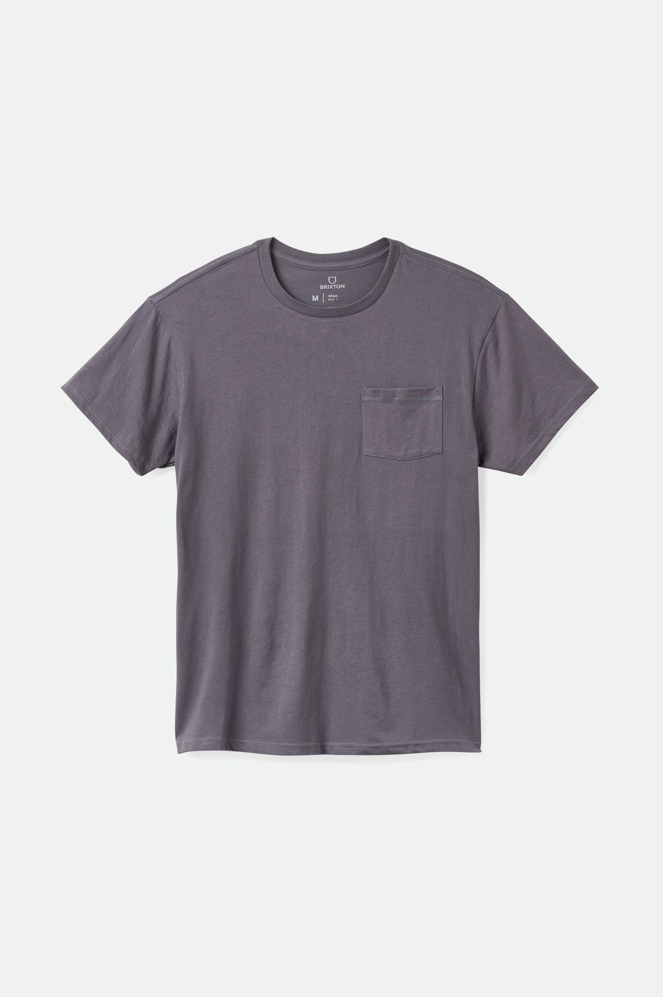 Αριστος ανδρικα Brixton Basic S/S Pocket μπλε | 62031-MDGE