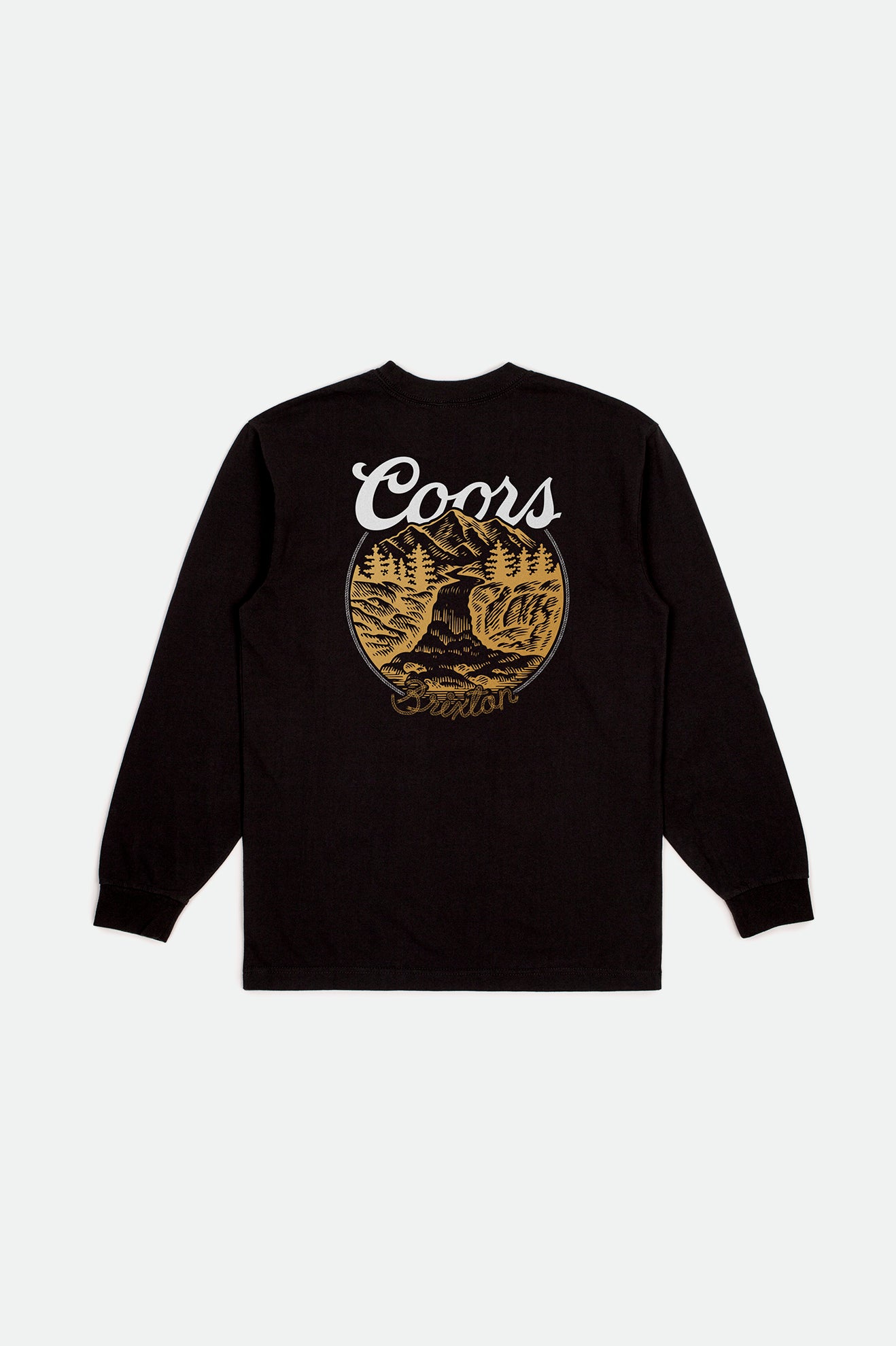 Αριστος ανδρικα Brixton Coors Rocky L/S Standard μαυρα | 49760-PYCV