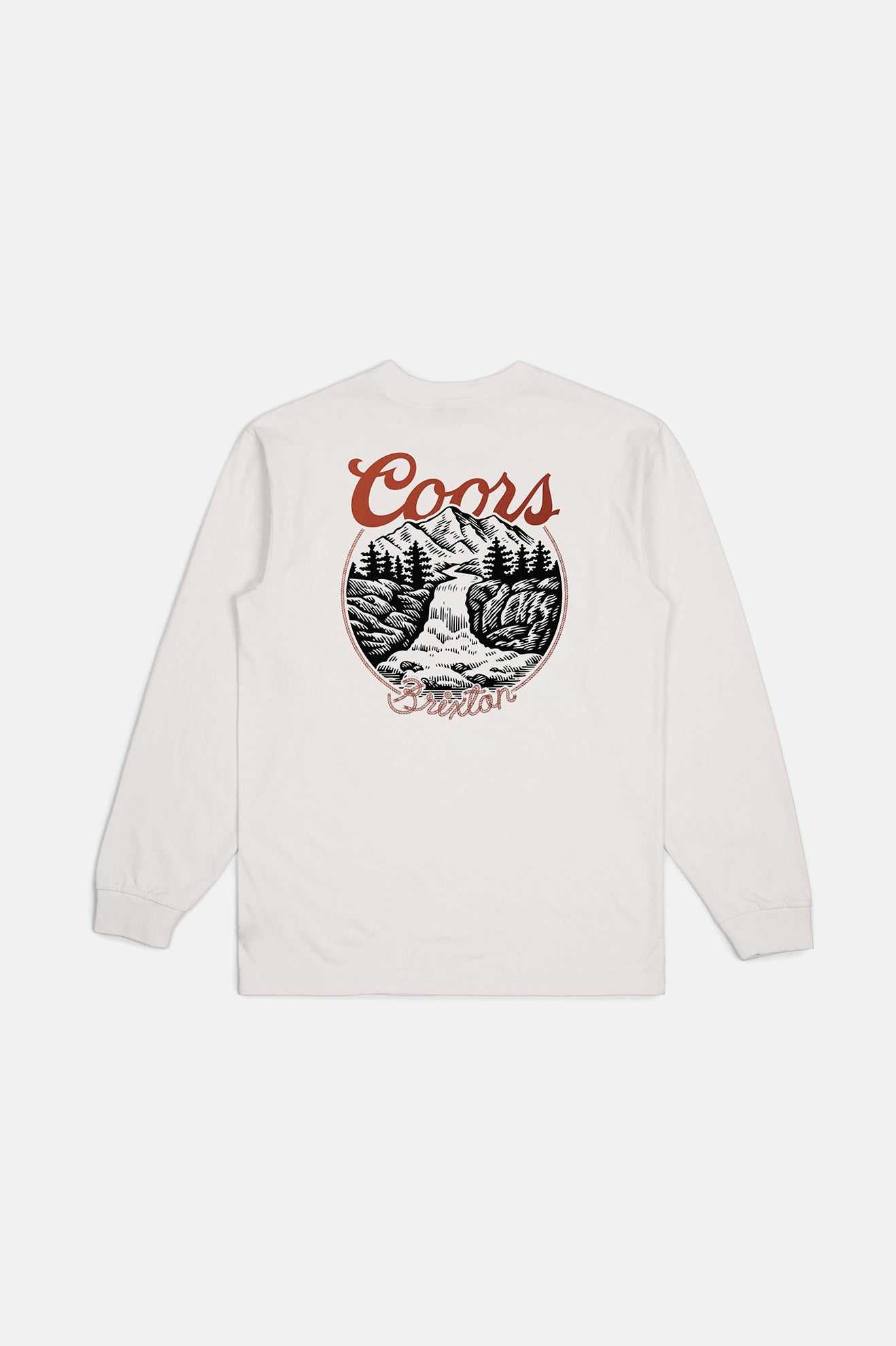 Αριστος ανδρικα Brixton Coors Rocky L/S Standard ασπρα | 51769-KPOG