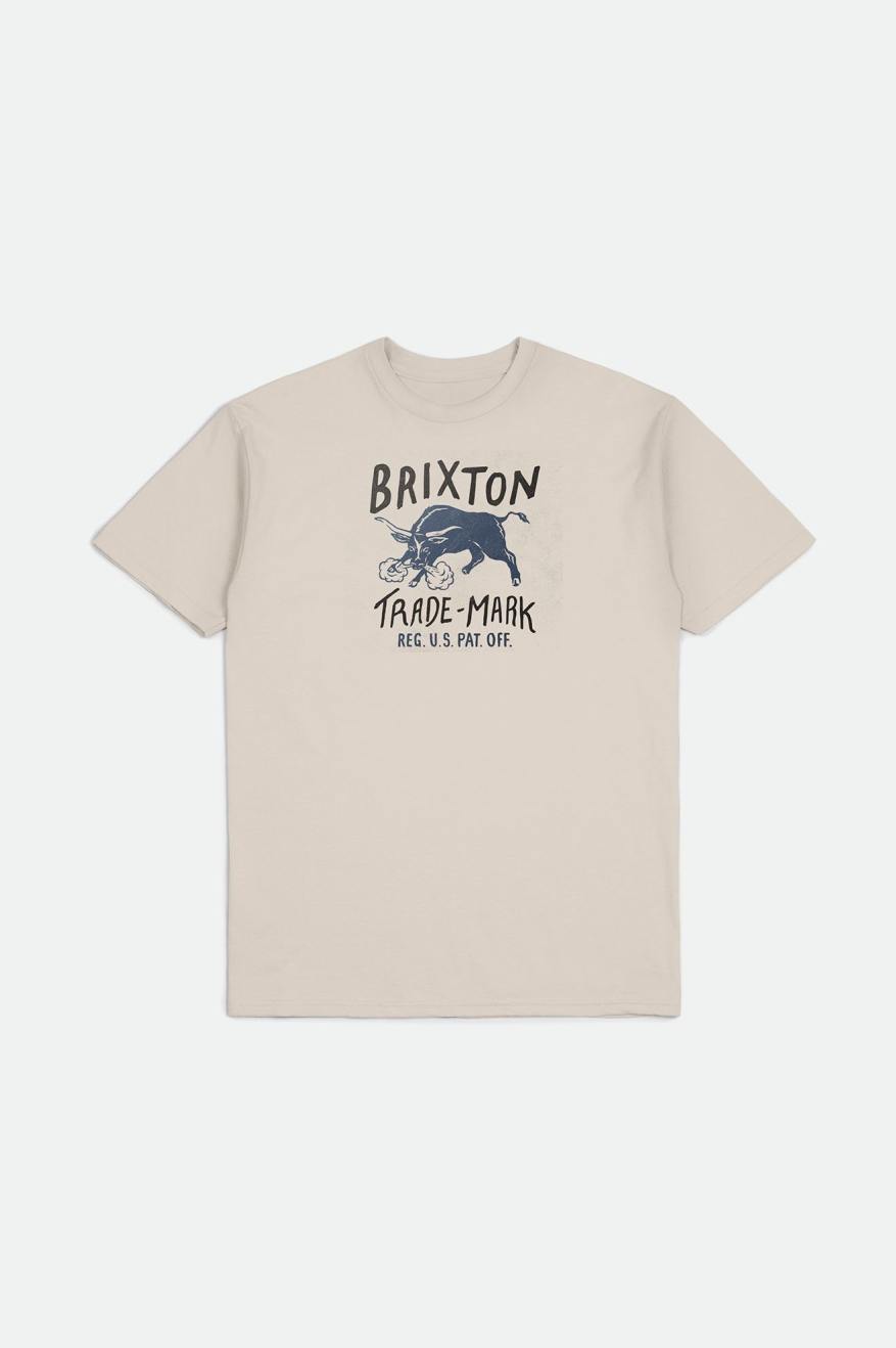 Αριστος ανδρικα Brixton Roxboro S/S Standard κρέμα | 85637-RYCT