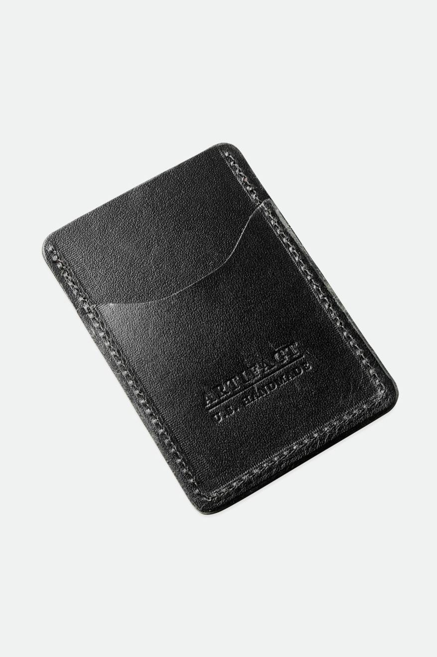 αξεσουαρ Brixton Artifact δερματινα Card Holder Wallet μαυρα | 54370-LYXZ