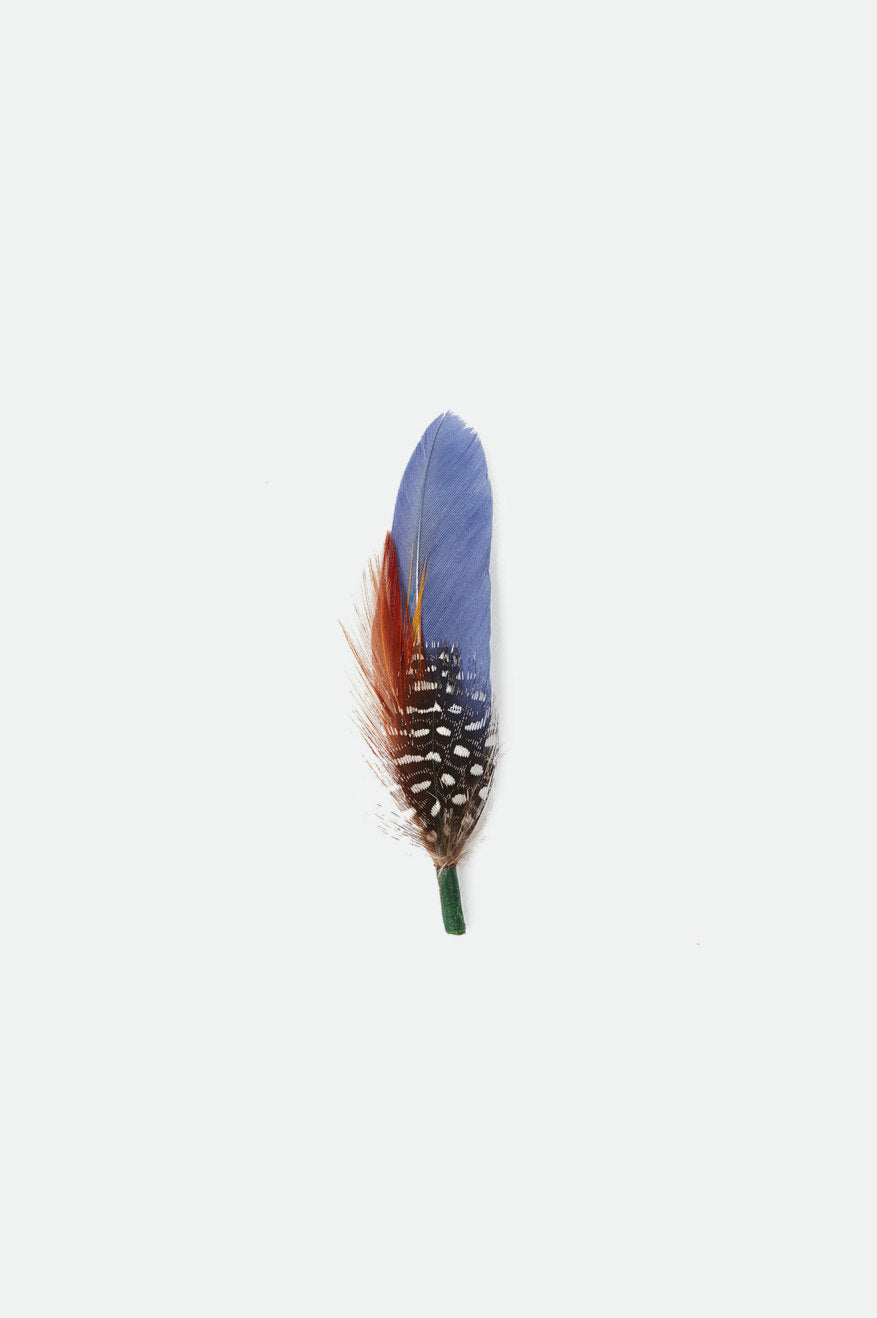 αξεσουαρ Brixton Frank Universal Hat Feather μπλε | 45261-FCTG