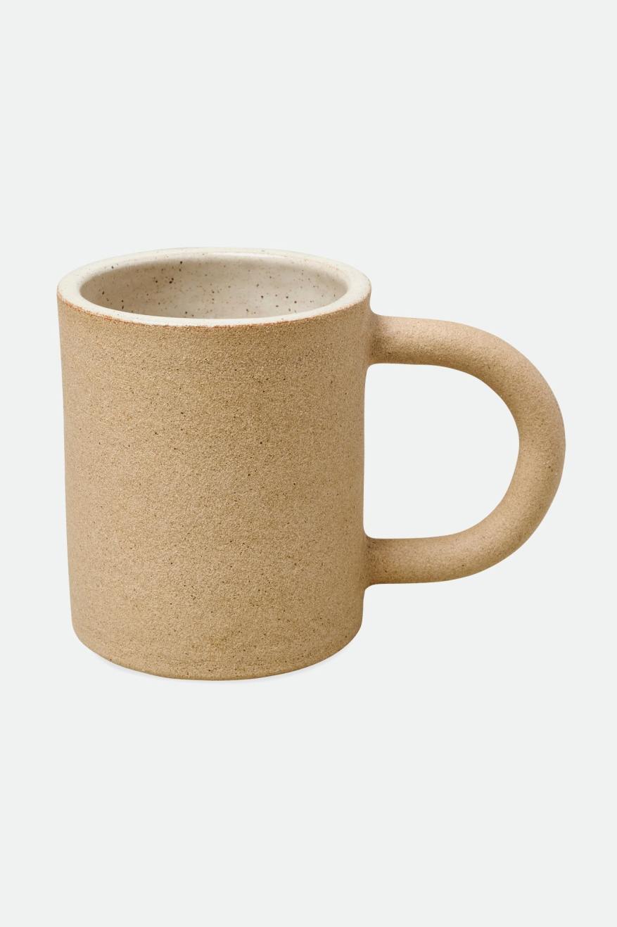 αξεσουαρ Brixton O-M Hand Crafted κεραμικός Mug Μπεζ | 34697-CGPS