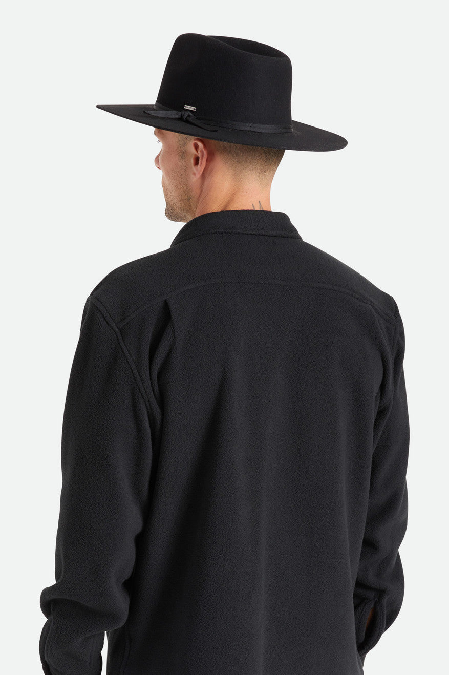 καπελα γυναικεια Brixton Cohen Cowboy Hat μαυρα | 58349-XZND