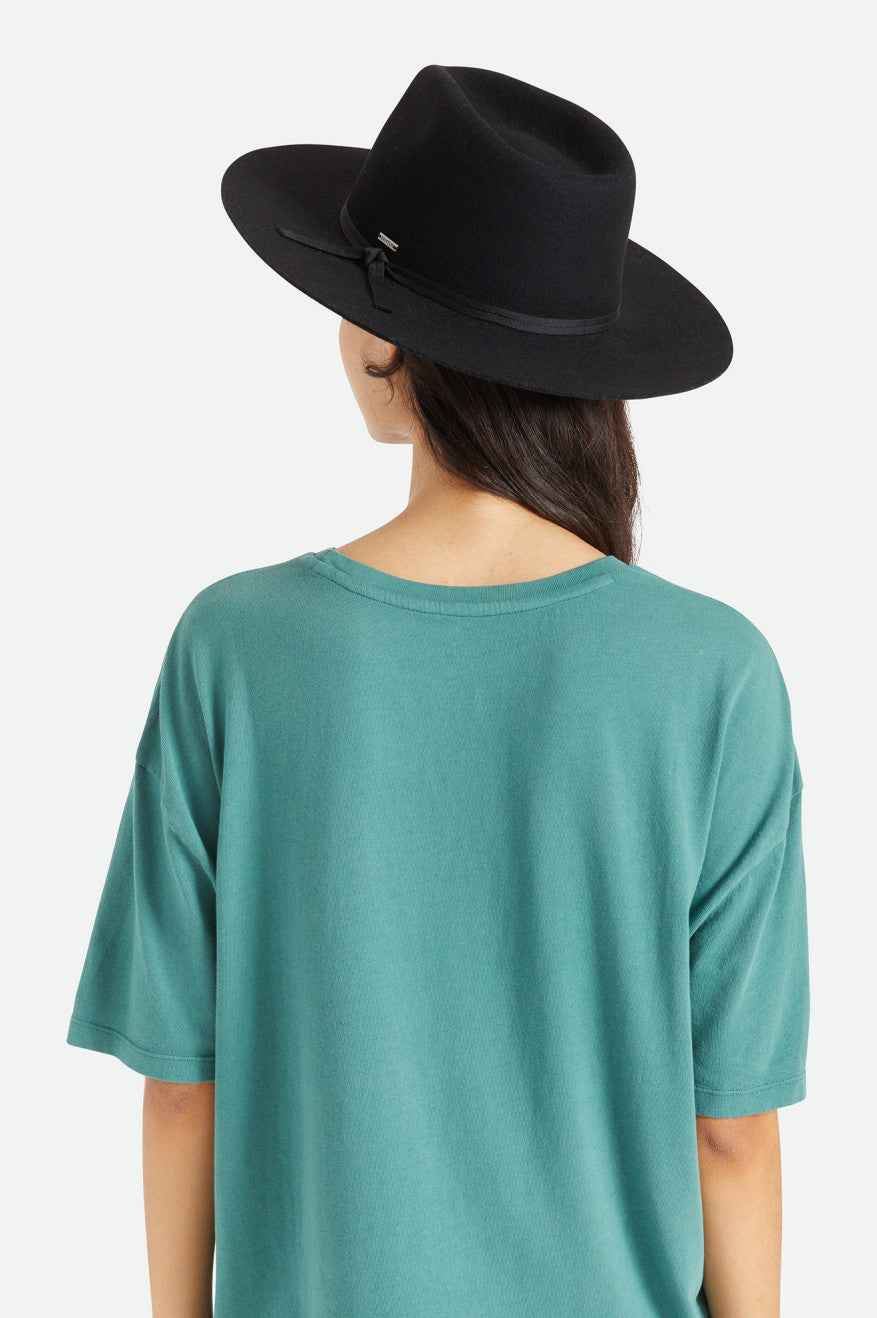 καπελα γυναικεια Brixton Cohen Cowboy Hat μαυρα | 58349-XZND