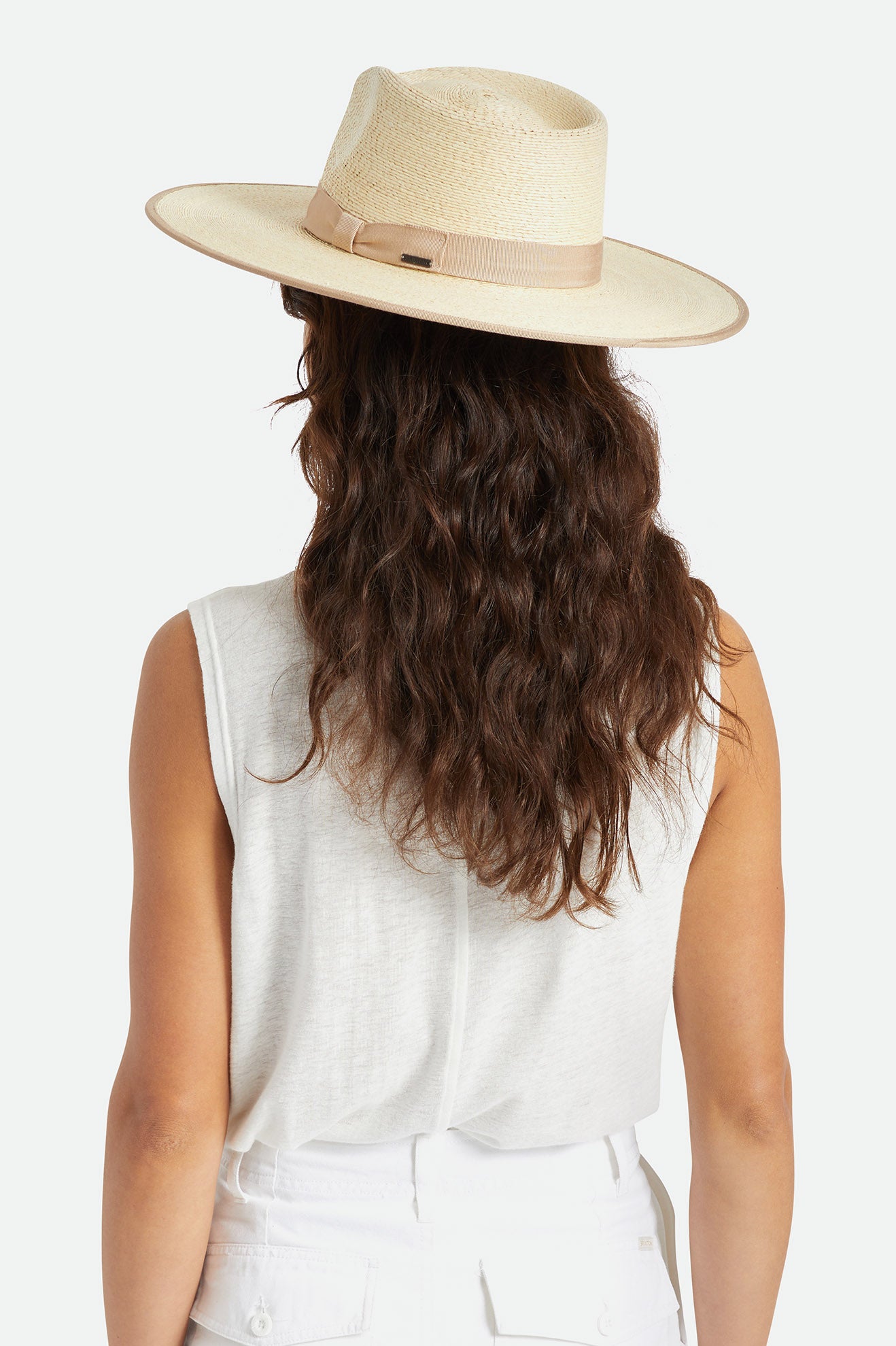 καπελα γυναικεια Brixton Jo Straw Rancher Hat Μπεζ | 51263-YMOT