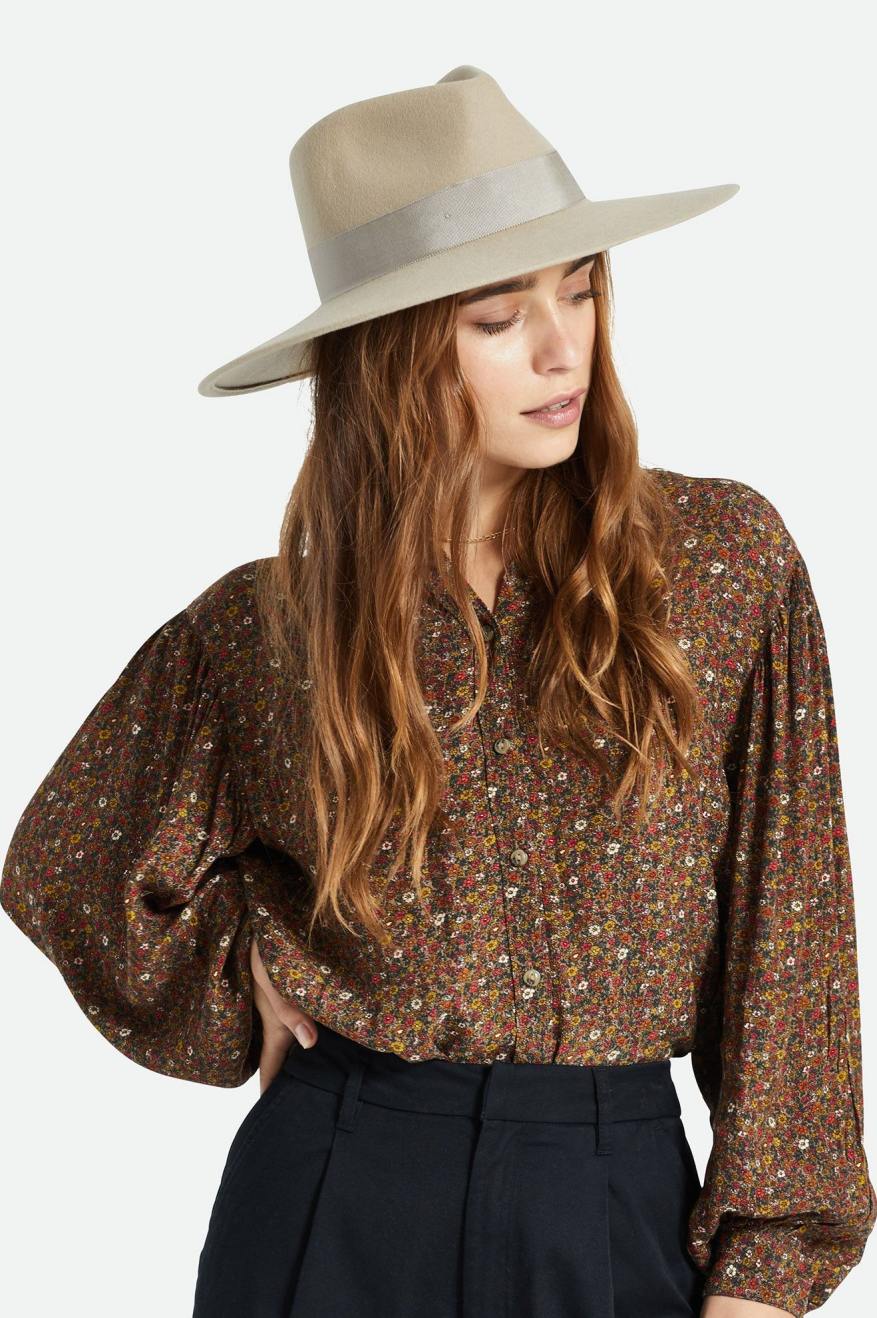 καπελα γυναικεια Brixton Joanna Felt Hat ροζ | 23541-UBGJ