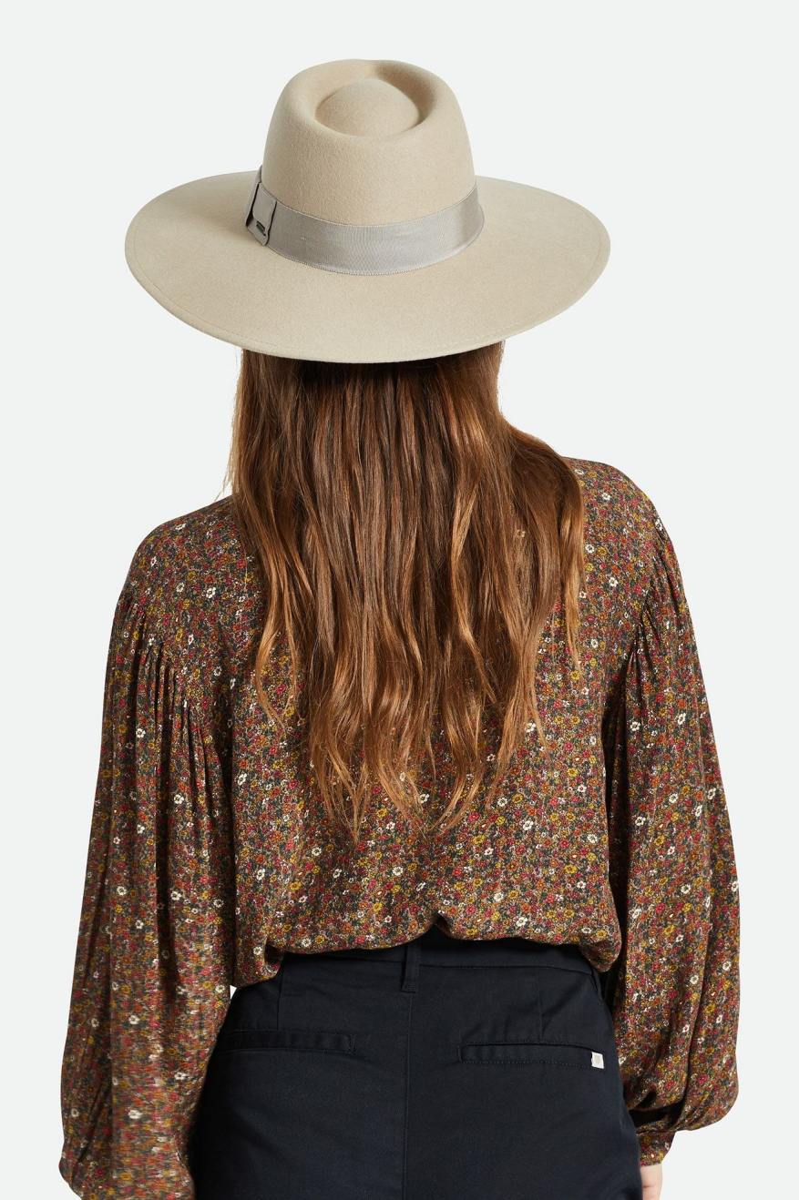 καπελα γυναικεια Brixton Joanna Felt Hat ροζ | 23541-UBGJ