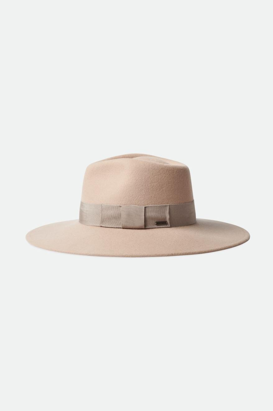 καπελα γυναικεια Brixton Joanna Felt Hat ροζ | 23541-UBGJ