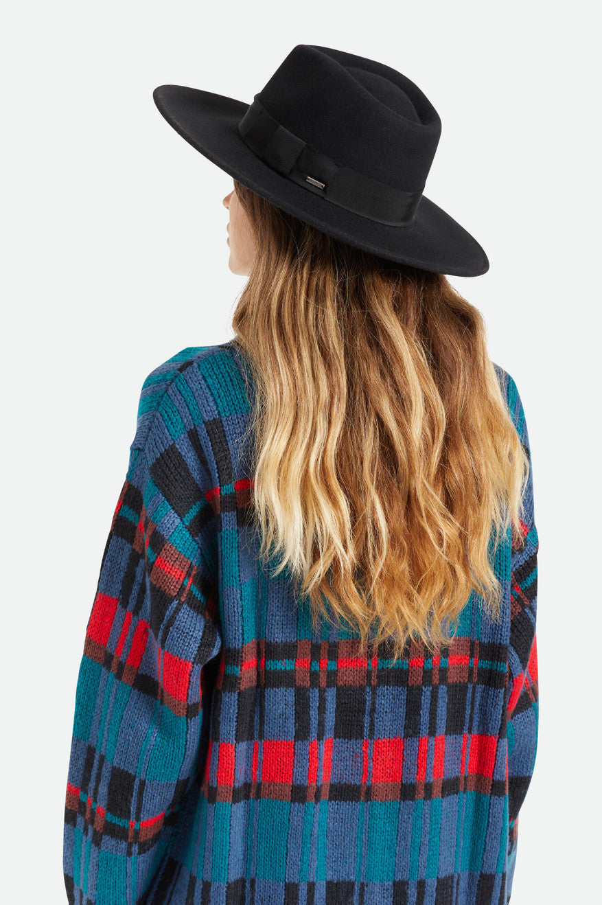 καπελα γυναικεια Brixton Joanna Felt Hat μαυρα | 75329-KFBT