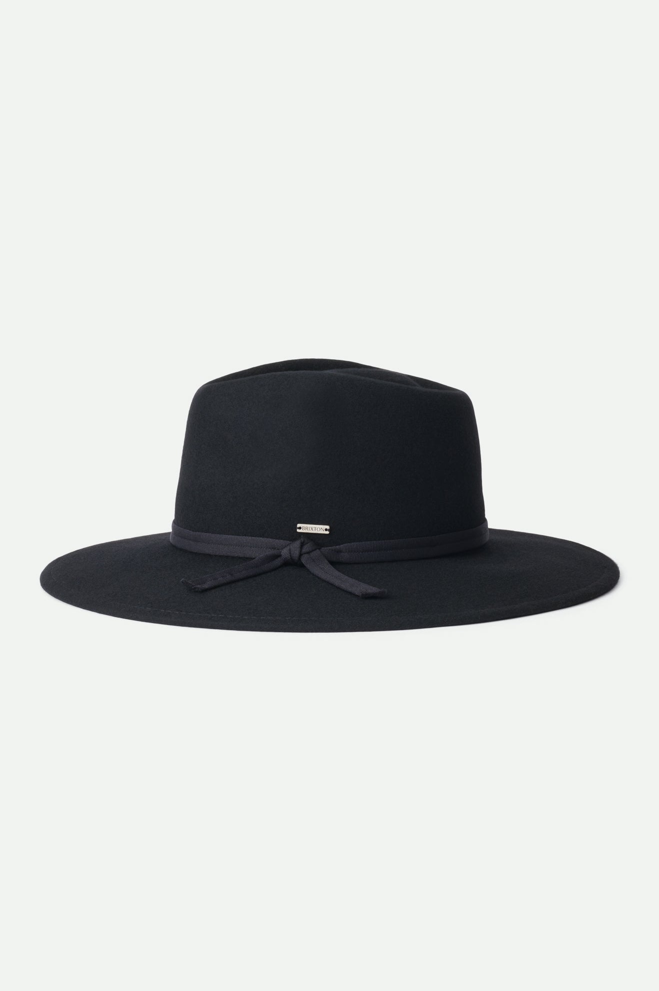 καπελα γυναικεια Brixton Joanna Felt Packable Hat μαυρα | 68201-CPAH