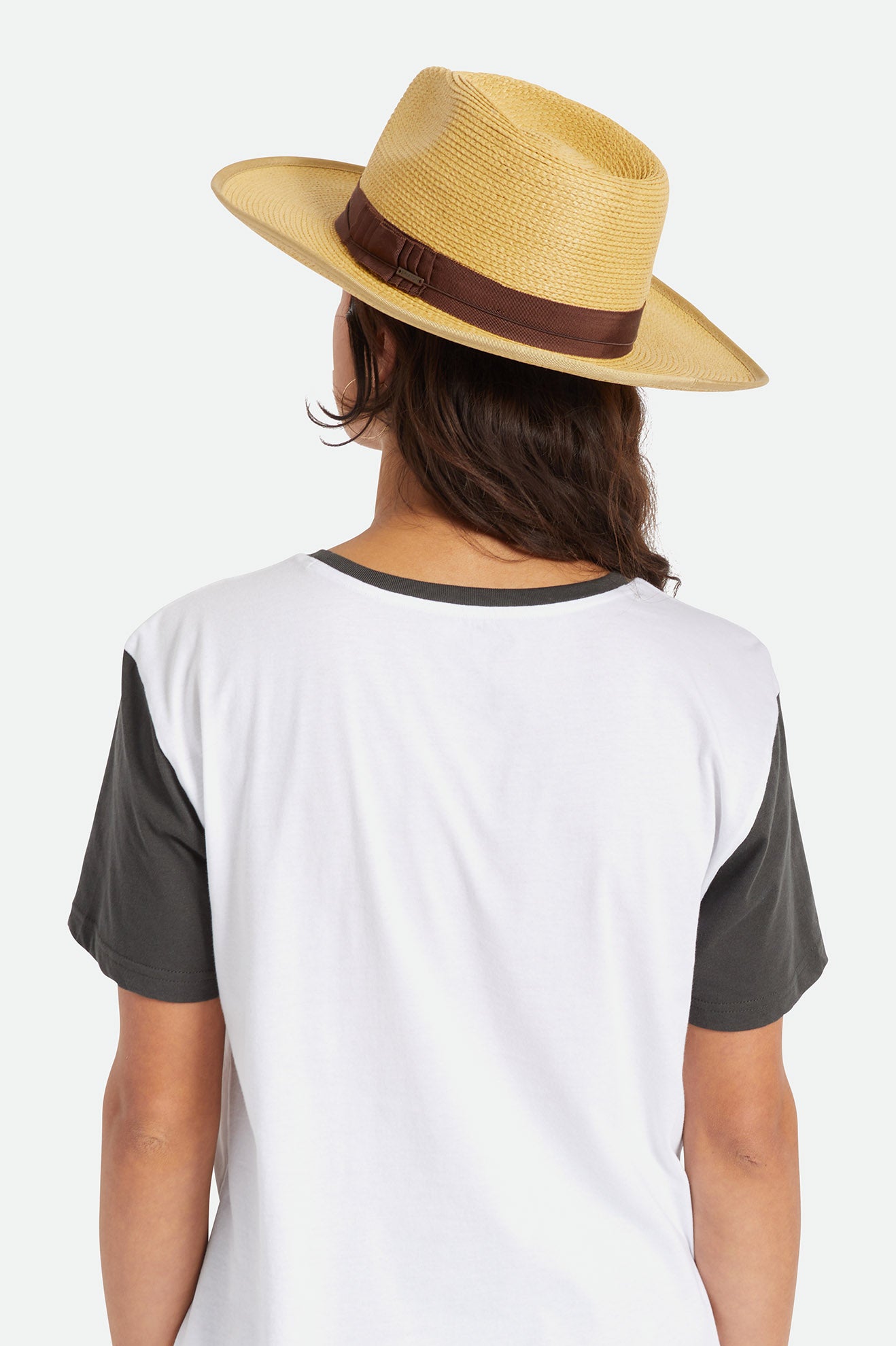 καπελα γυναικεια Brixton Reno Straw Hat καφε | 68792-RUBZ