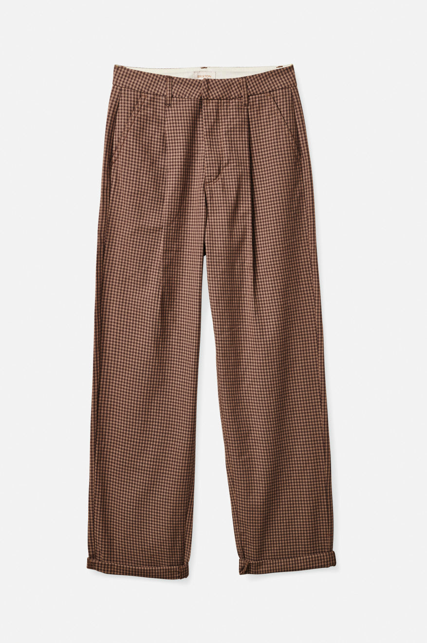 παντελονι γυναικεια Brixton Victory Trouser βαθυ πρασινο | 45916-GTAW