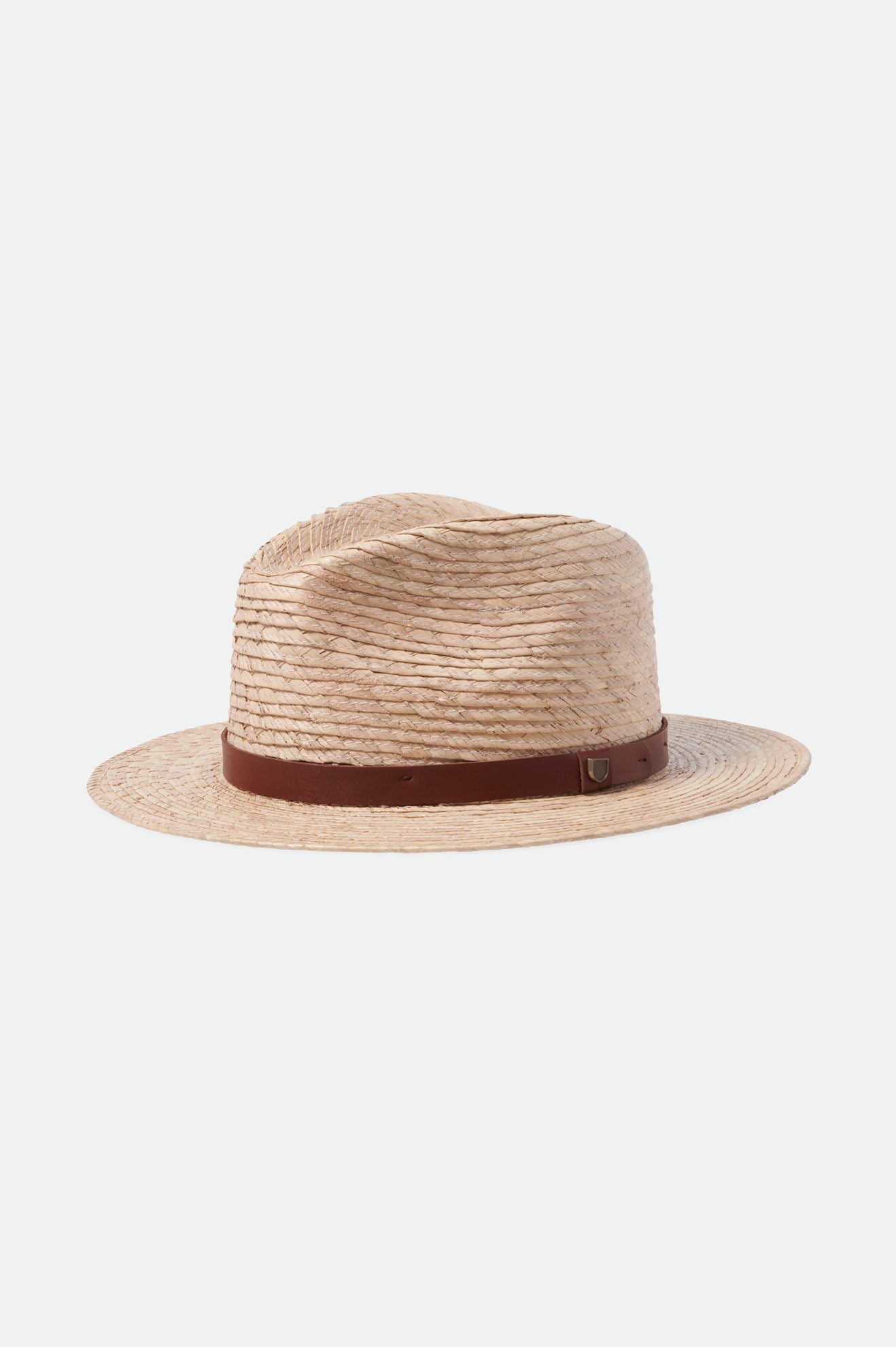 φεντόρας γυναικεια Brixton Messer Straw Fedora Μπεζ | 83750-BARO