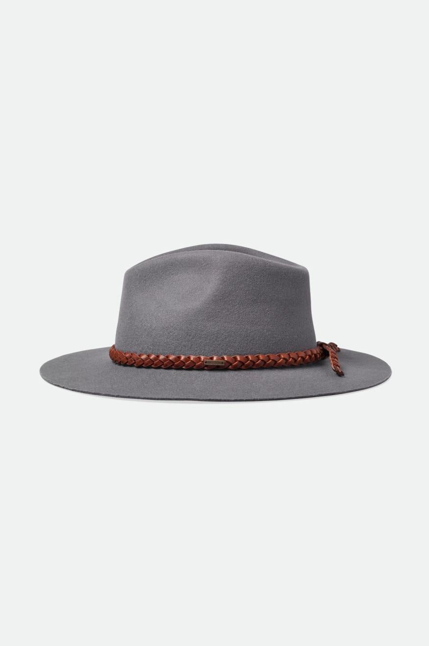 φεντόρας γυναικεια Brixton Messer Western Fedora γκρι | 65742-MRPO