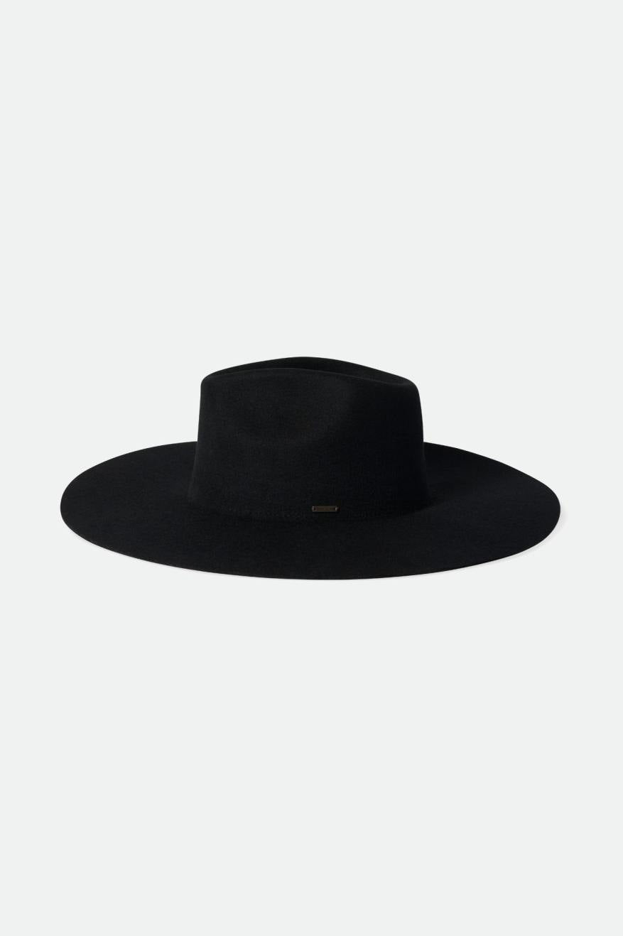 φεντόρας γυναικεια Brixton Primrose Felt Fedora μαυρα | 89673-WBDE