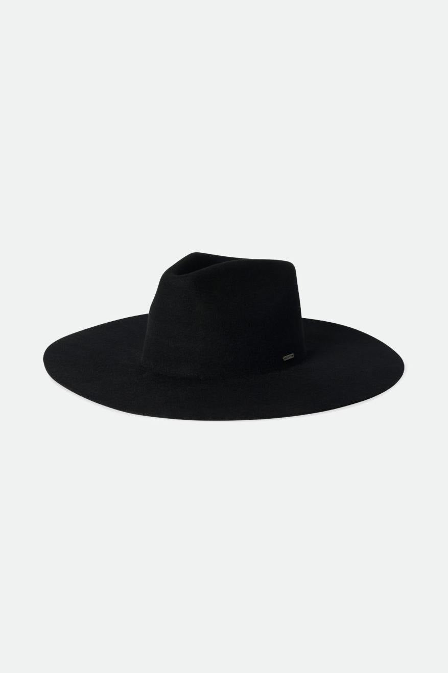 φεντόρας γυναικεια Brixton Primrose Felt Fedora μαυρα | 89673-WBDE