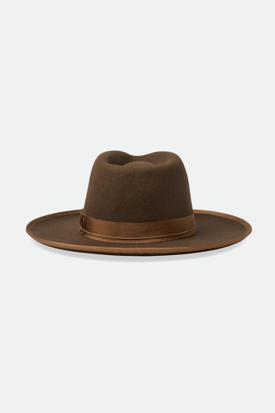 φεντόρας γυναικεια Brixton Reno Fedora καφε | 81324-FPXJ