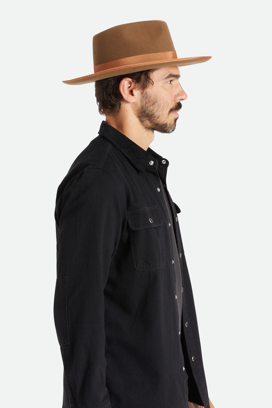 φεντόρας γυναικεια Brixton Reno Fedora καφε | 81324-FPXJ