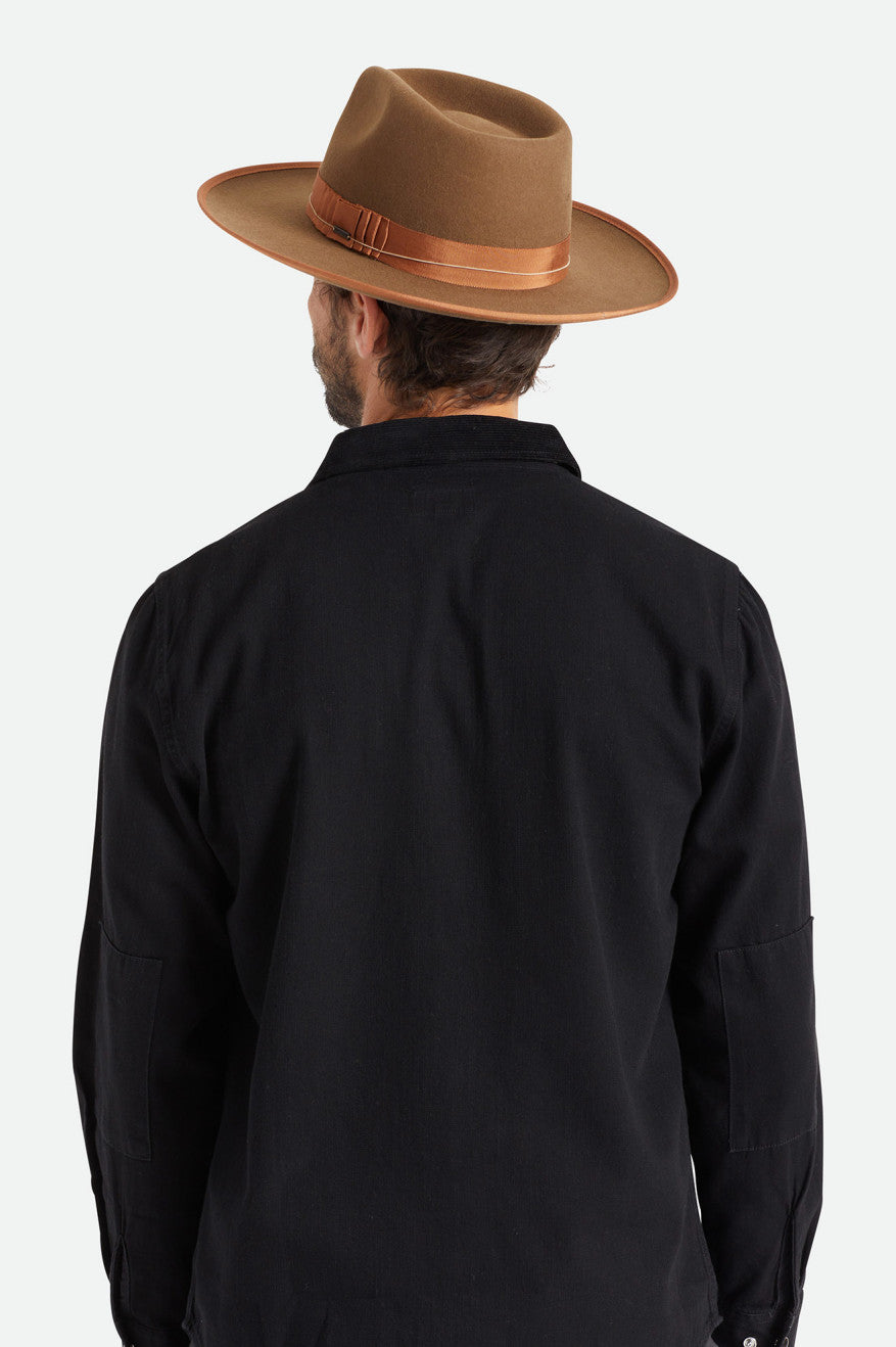 φεντόρας γυναικεια Brixton Reno Fedora καφε | 81324-FPXJ