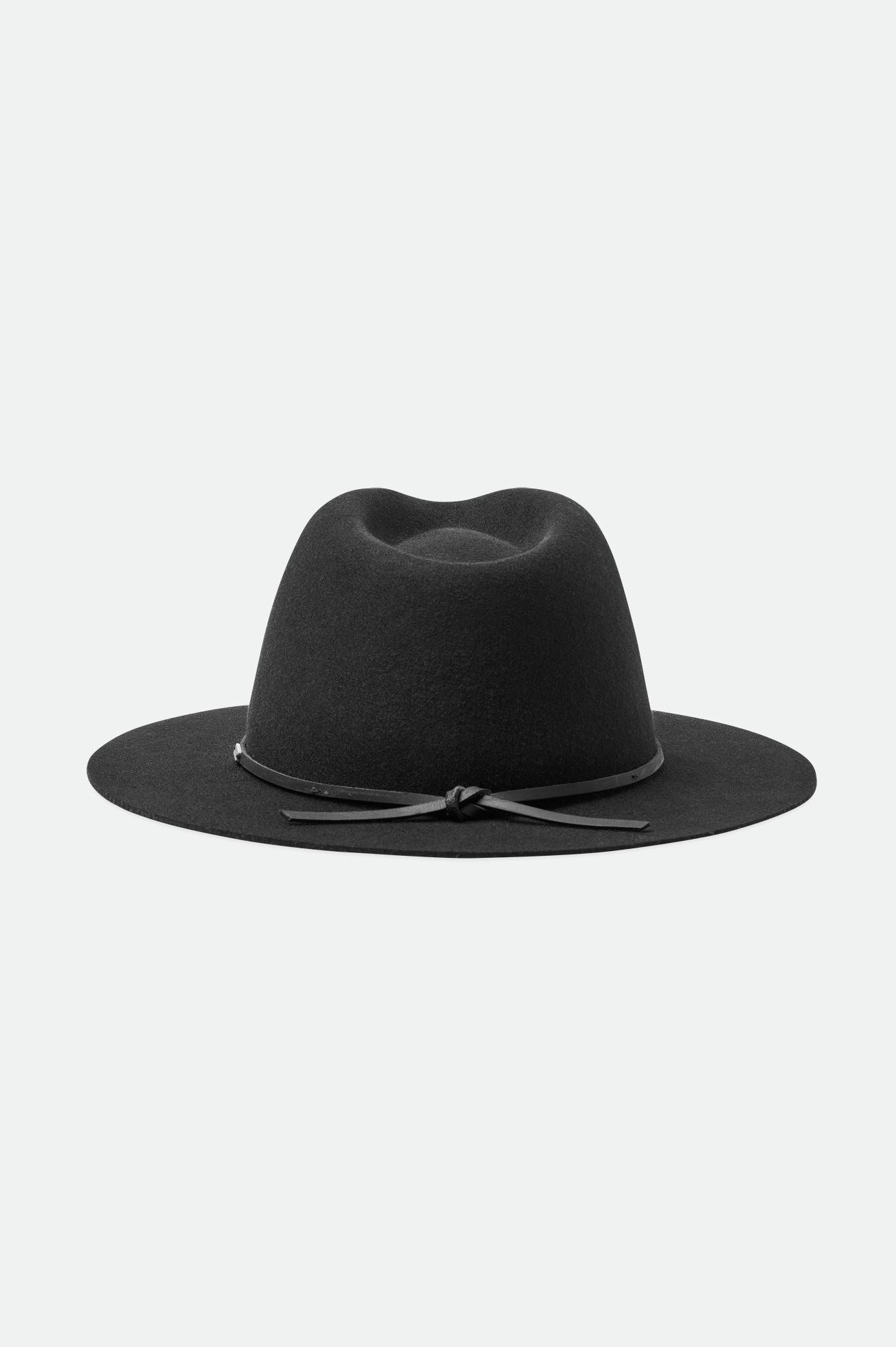 φεντόρας γυναικεια Brixton Wesley Fedora μαυρα | 89460-MLFQ