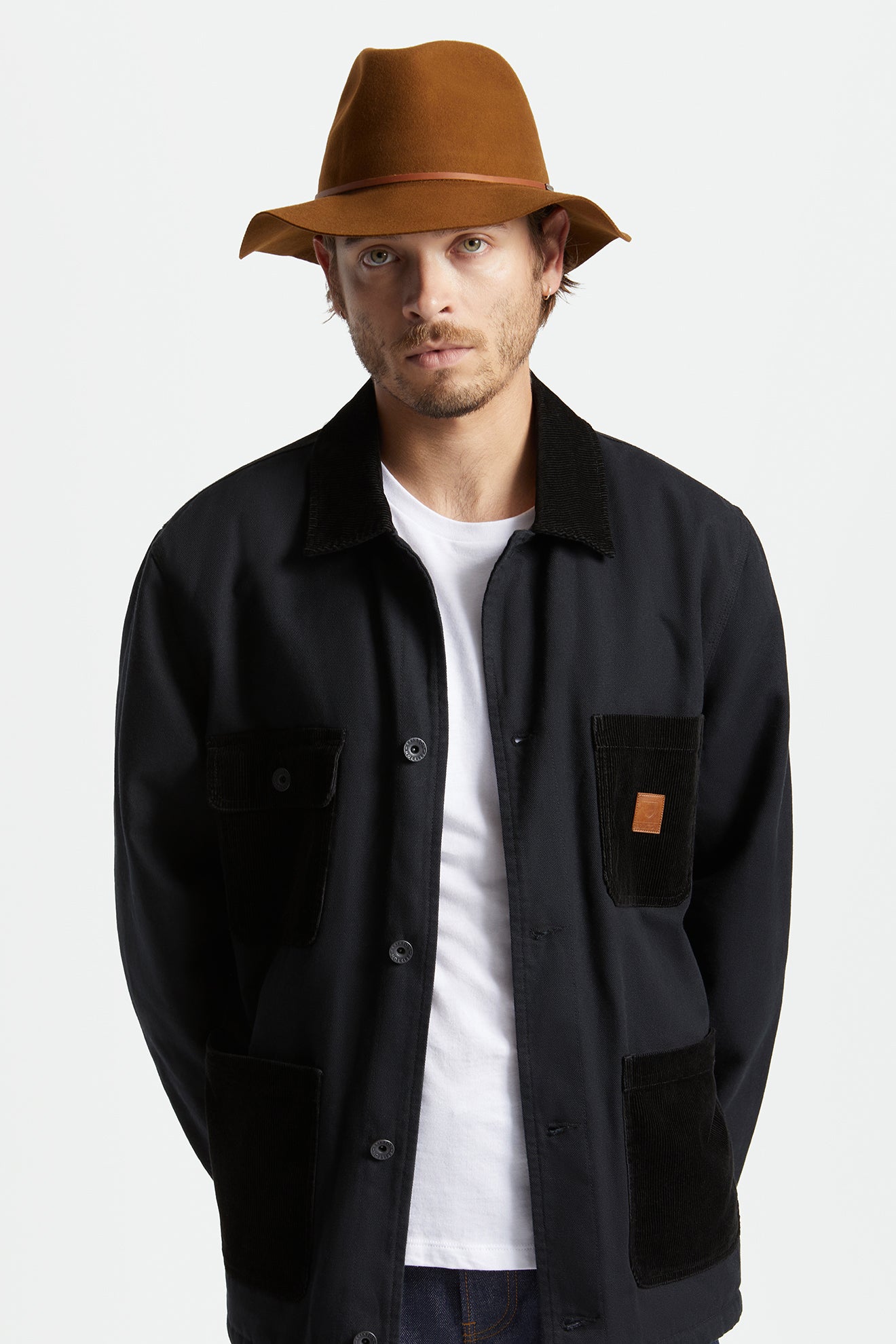 φεντόρας γυναικεια Brixton Wesley Packable Fedora καφε | 74351-XNLA